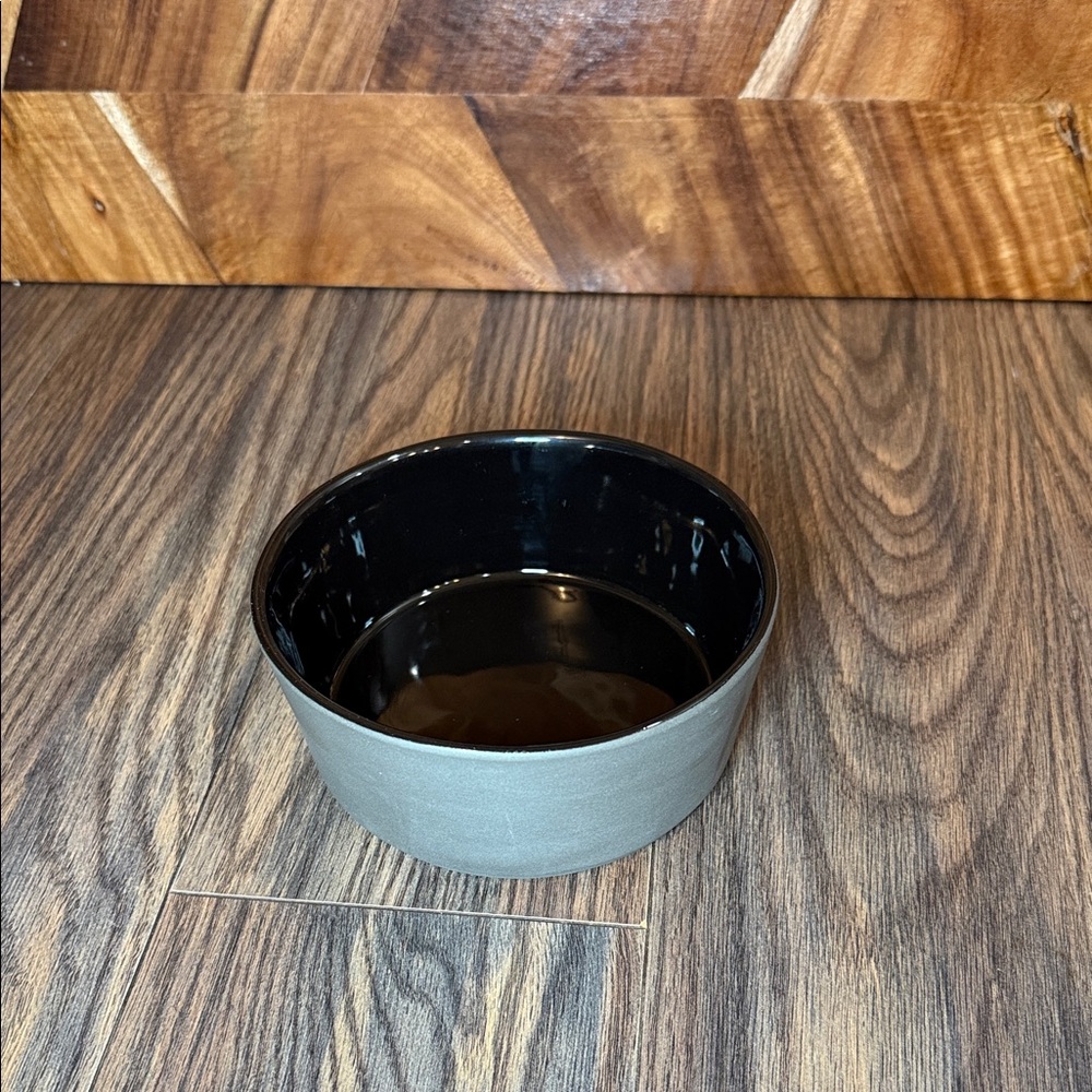 Costa Nova Gray and Black Stoneware Bowl